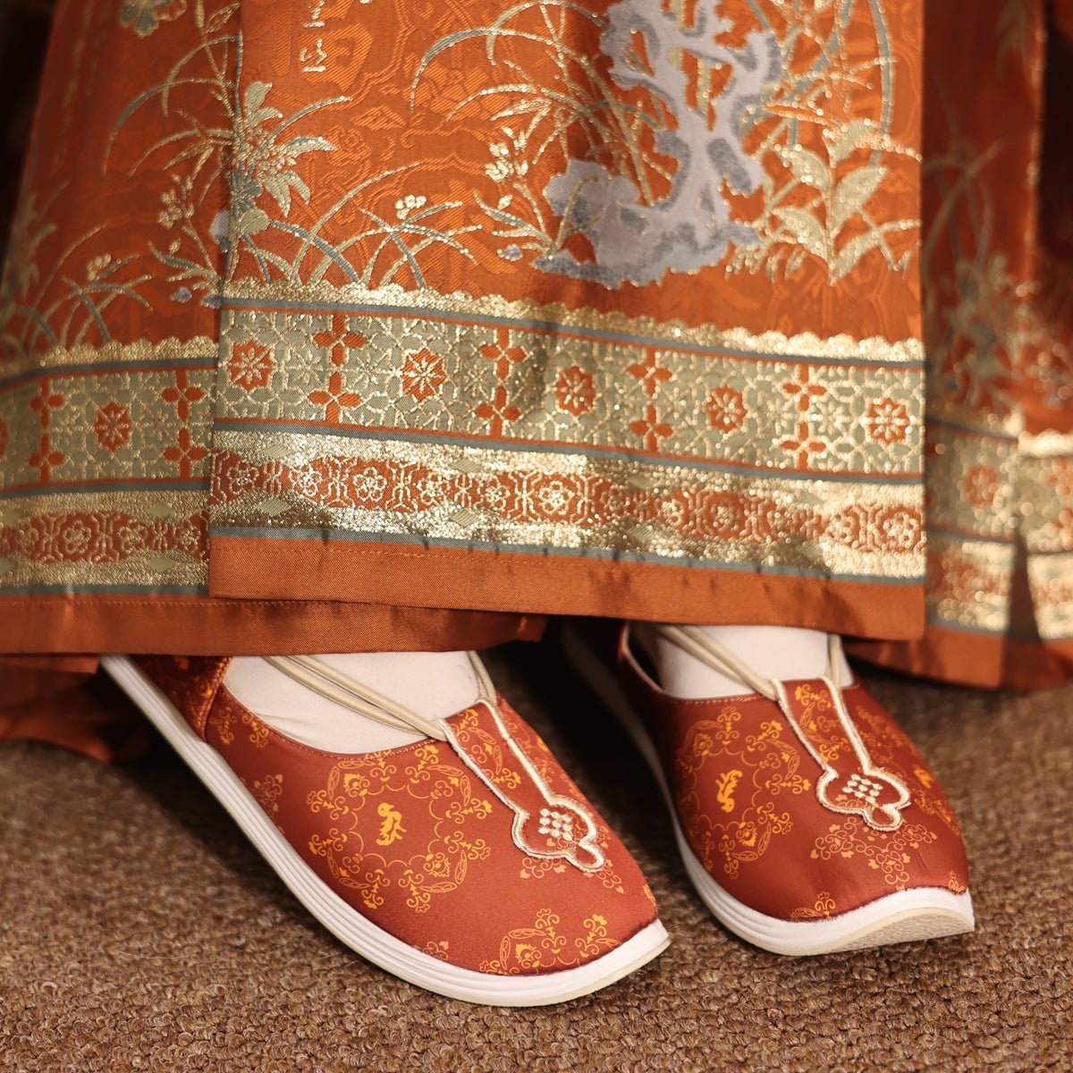 ren hanfu shoes wedding shoes chinese shoes-Jianxi Hanfu