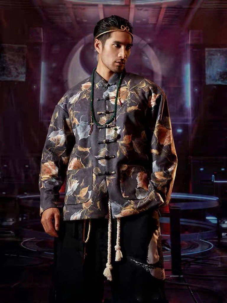 Tang Dynasty Modern Hanfu Tang Suit Jacket - Hua Shen - Jianxi Hanfu