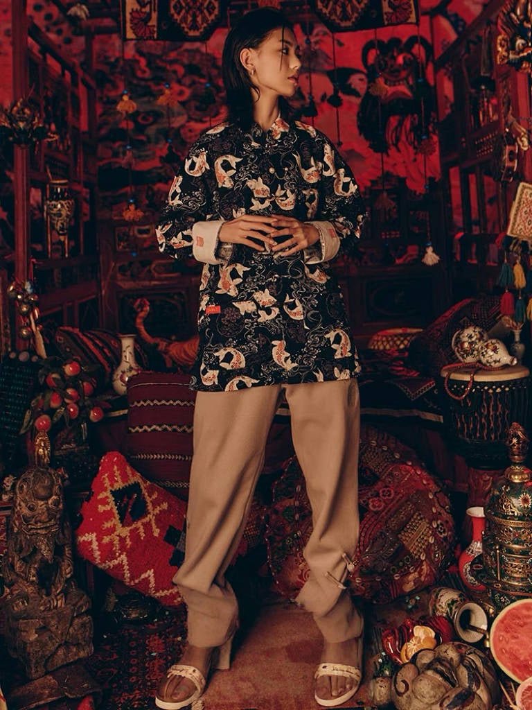 Tang Dynasty Modern Hanfu Tang Suit Jacket - Jin Li - Jianxi Hanfu