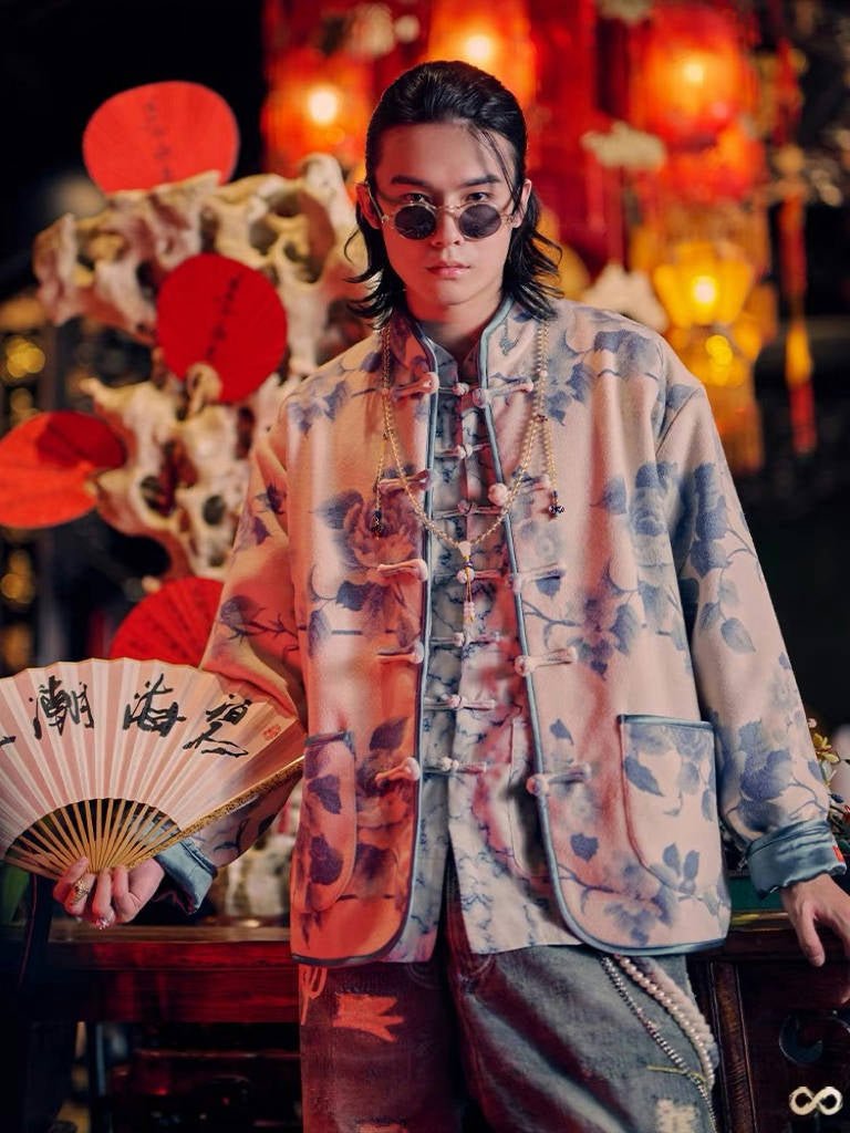 Tang Dynasty Modern Hanfu Tang Suit Jacket - Qing Hua Ci - Jianxi Hanfu