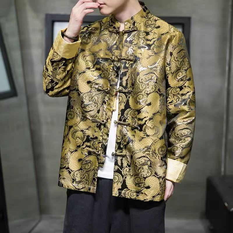 Tang Suit Jacket Boss Style - Jianxi Hanfu