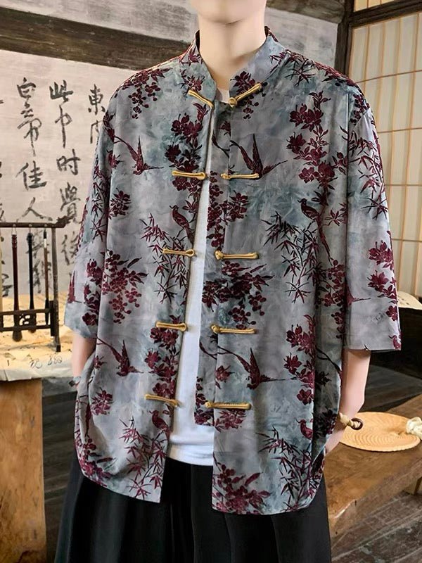 Tang Suit Summer Clothes Bird - Jianxi Hanfu