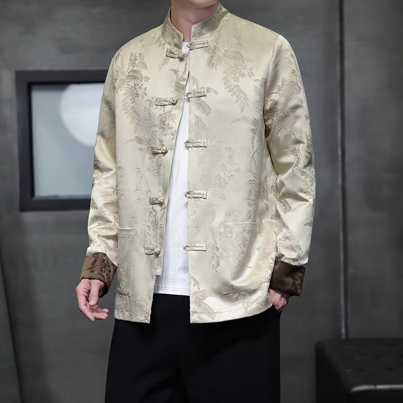 Tangzhuang Jacket With Hidden Patterns - Jianxi Hanfu