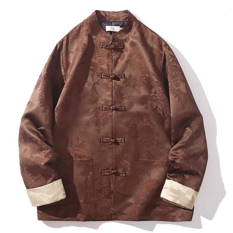 Tangzhuang Jacket With Hidden Patterns - Jianxi Hanfu