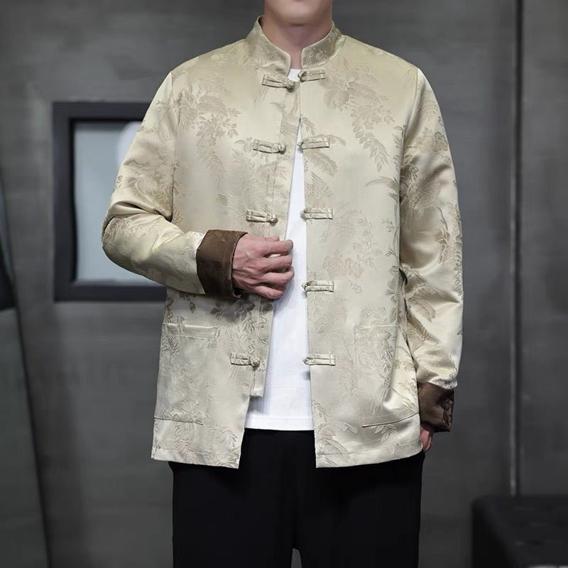 Tangzhuang Jacket With Hidden Patterns - Jianxi Hanfu