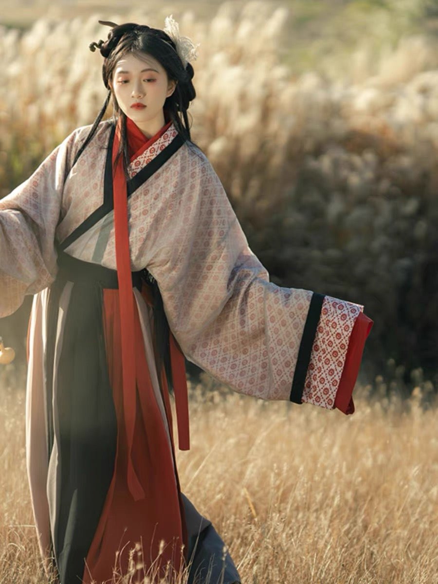 Girls hanfu Wei and Jin Dynasty Clothing Poqun-Jianxi Hanfu
