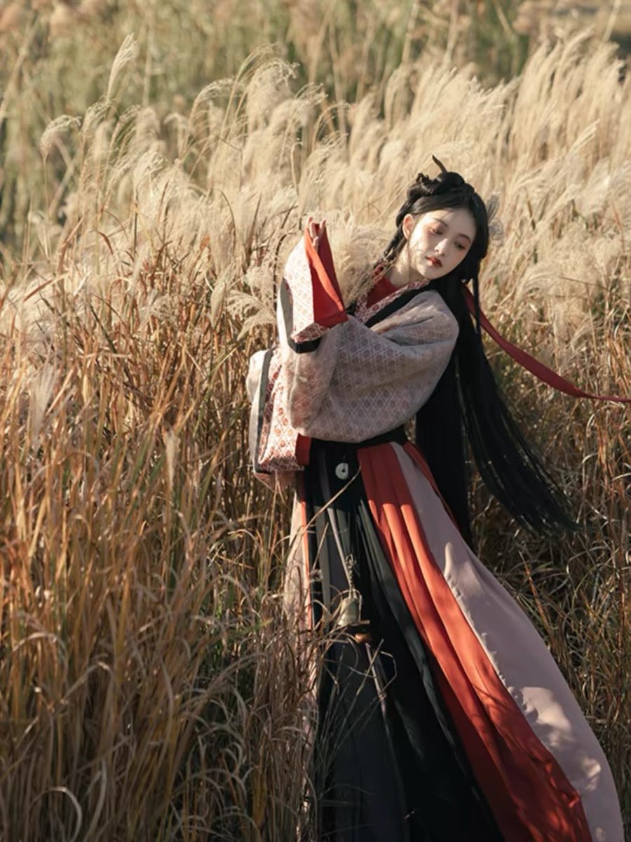 Wei and Jin Dynasty girls' Clothing Poqun-Jianxi Hanfu