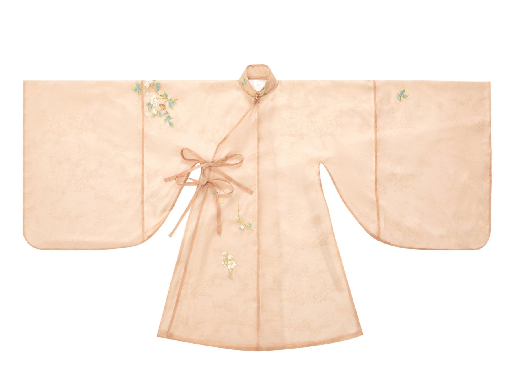 pink hanfu dress changshan girls clothes-Jianxi Hanfu