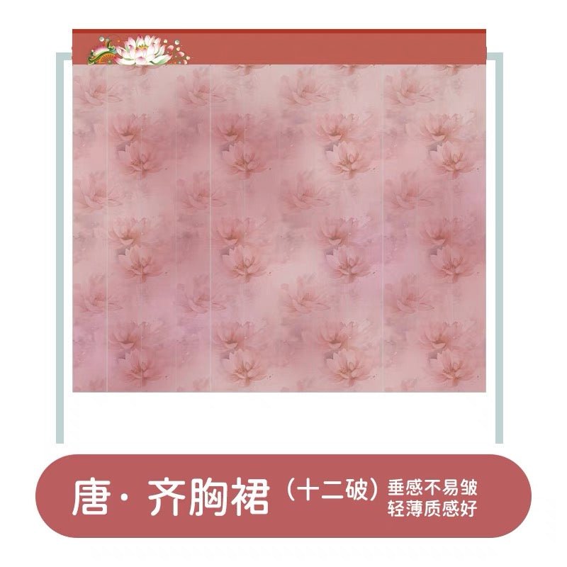 qixiong ruqun chinese girls summer dress-Jianxi Hanfu