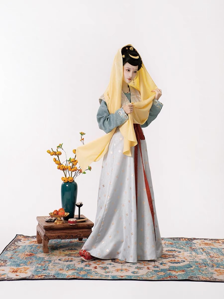 pibo tang dynasty qiyao ruqun -Jianxi Hanfu