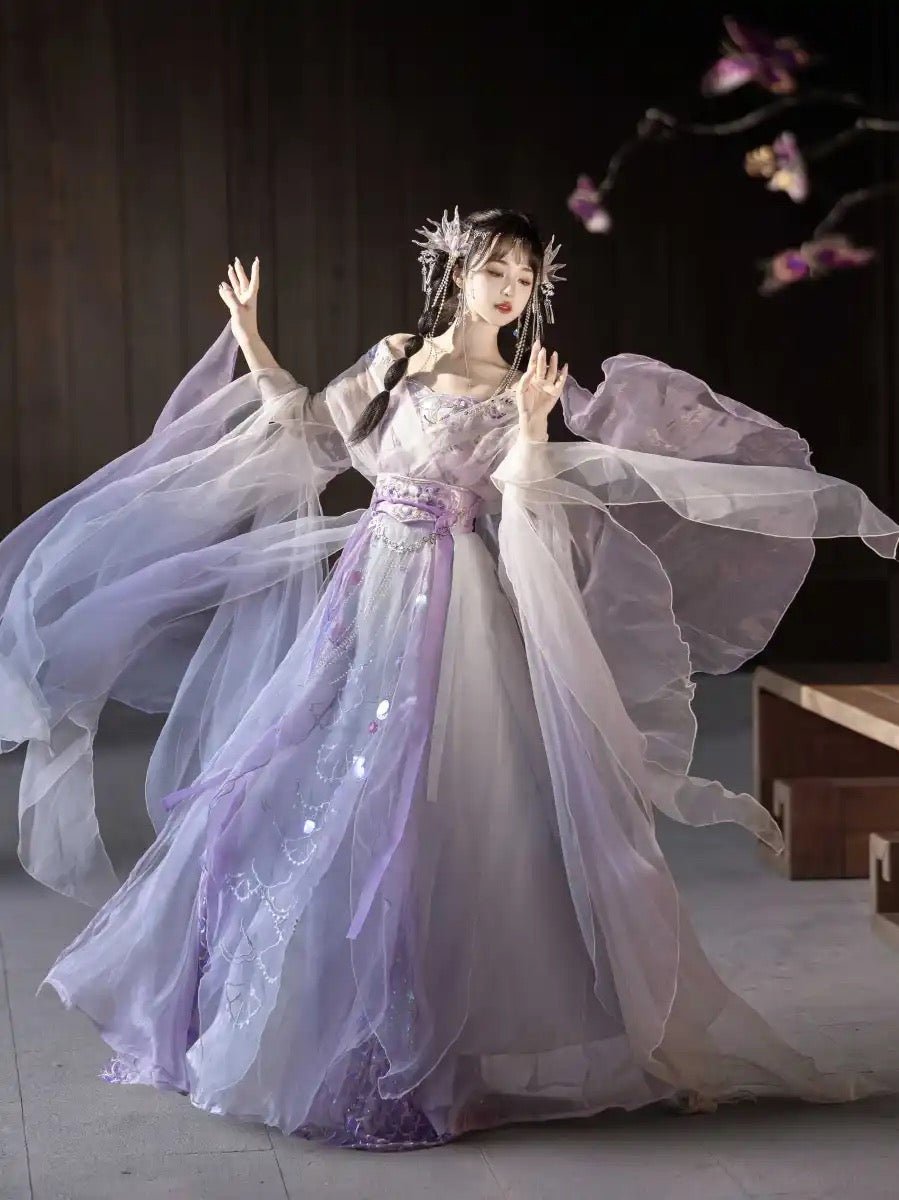 Wei and Jin Dynasty Clothing girls' Poqun-Jianxi Hanfu