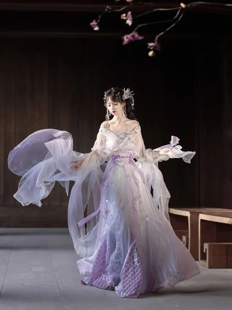 Wei and Jin Dynasty Clothing girls' Poqun-Jianxi Hanfu