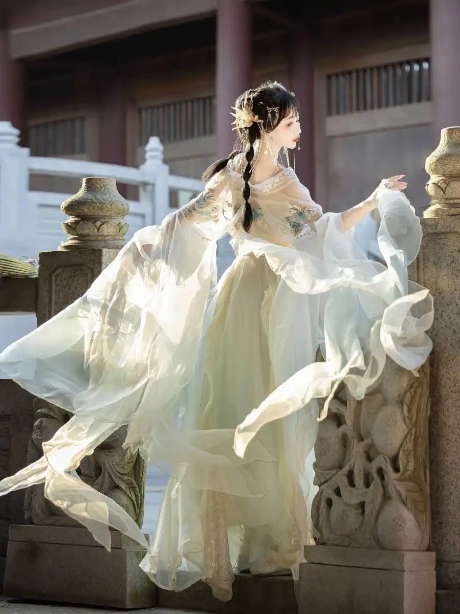 Wei and Jin Dynasty Clothing girls' Poqun-Jianxi Hanfu