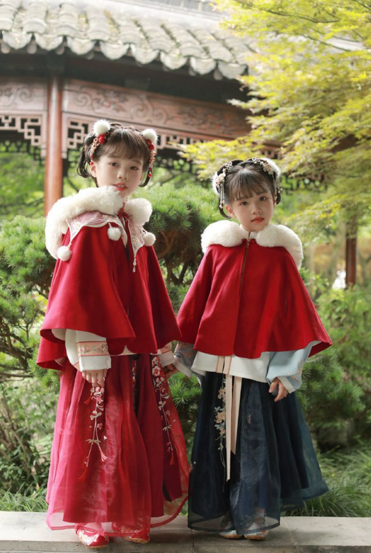 What do children wear on New Year's Day? - Jianxi Hanfu