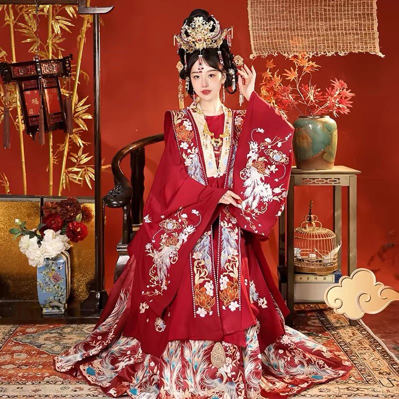 Hanfu Wedding Dress - Jianxi Hanfu