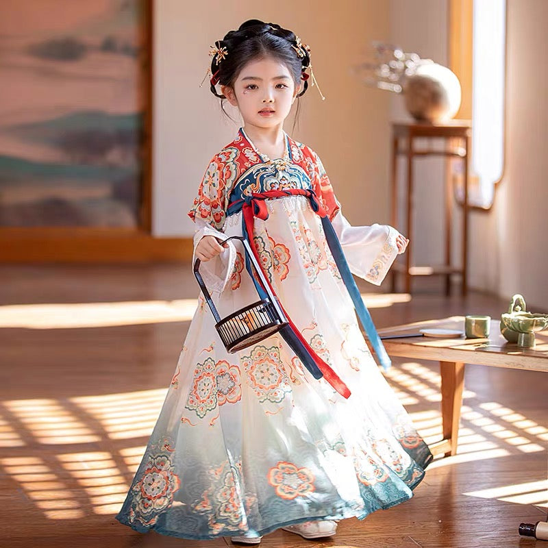 baby clothes baby costume Girls' Tang Dynasty Hanfu Ruqun -芳华 - Jianxi Hanfu