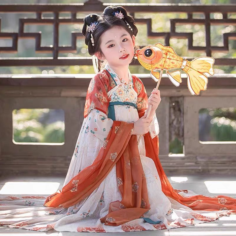 baby clothes baby costume Girls' Tang Dynasty Hanfu -yi chang an - Jianxi Hanfu