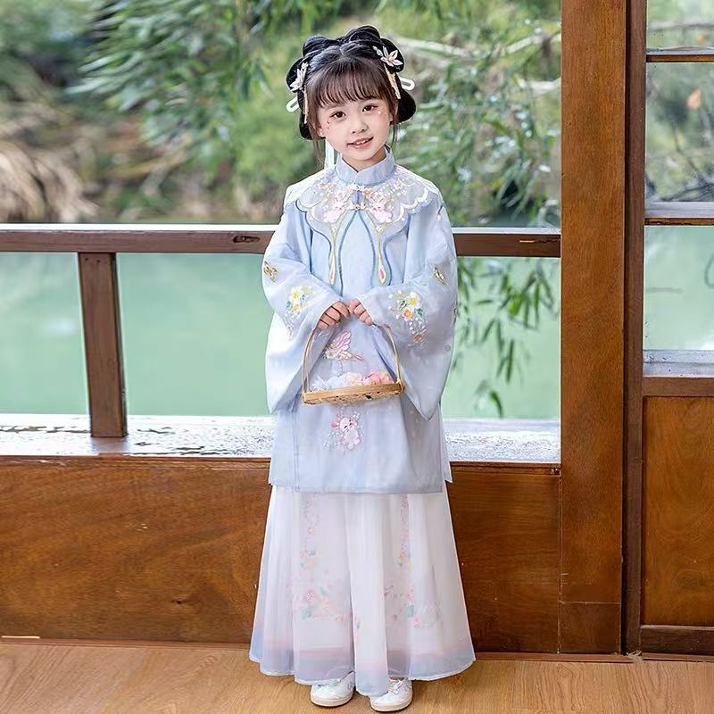 baby clothes baby costume Girls' Hanfu Ming Dynasty Dress Fairy - Jianxi Hanfu