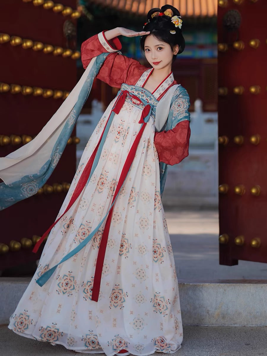 Chinese Hanfu Tang Dynasty Summer Ruqun - Jianxi Hanfu