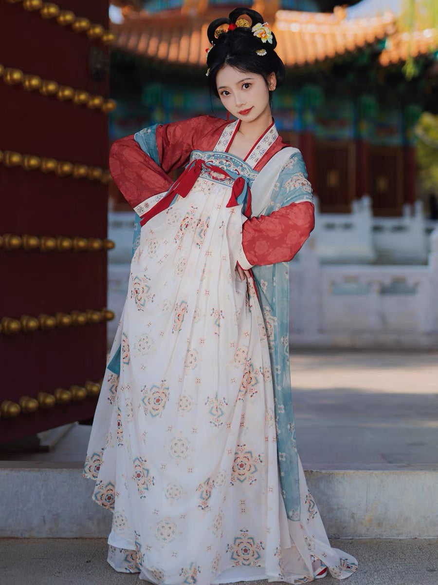 Chinese Hanfu Tang Dynasty Summer Ruqun - Jianxi Hanfu