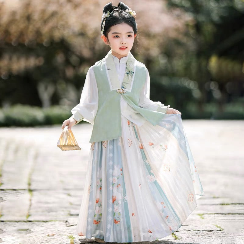 baby clothes baby costume Girls' Song Dynasty Hanfu - Jianxi Hanfu