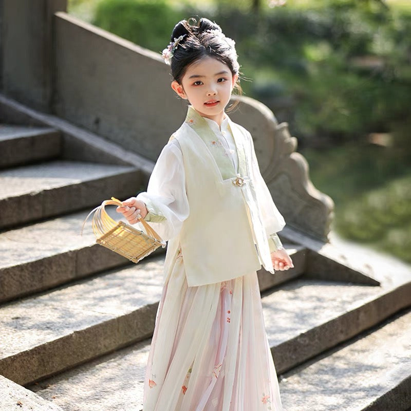 baby clothes baby costume Girls' Song Dynasty Hanfu - Jianxi Hanfu