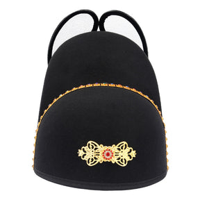 ming dynasty men's cap Golden-thread Yishan Crown  - Jianxi Hanfu