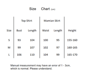 ming dynasty women's black white fake collar mamianqun dress - Jianxi Hanfu