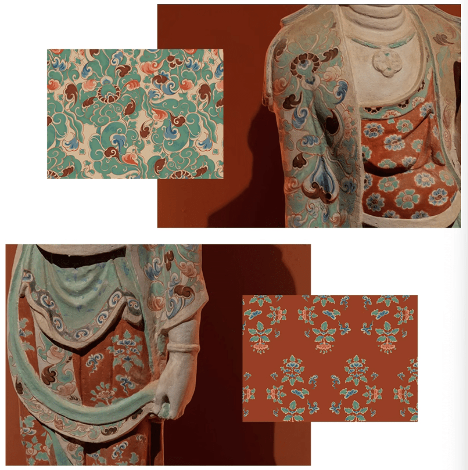 Chinese chanyi red long shirt northern wei dynasty hanfu clothing - Jianxi Hanfu