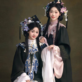 Chinese style Bachelor's Graduation Cloud Shoulder Yunjian - Jianxi Hanfu
