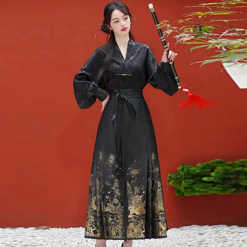 chinese hanfu ming dynasy hanfu women hanfu ming clothes-Jianxi Hanfu