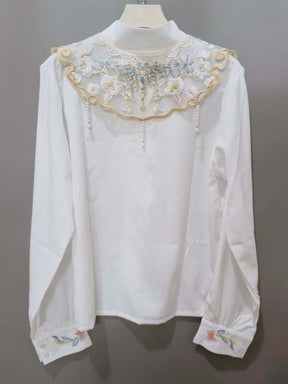 chinese style butterfly yunjian fake collar - Jianxi Hanfu