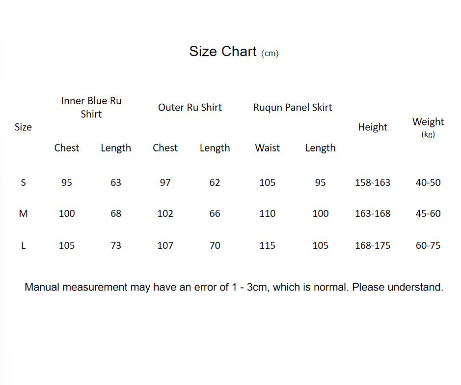 red ruqun panel skirt northern wei dynasty clothing - Jianxi Hanfu