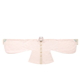 hanfu dress ming dynasty pink mamian skirts-Jianxi Hanfu