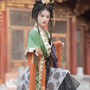 Butterfly Scroll Wei Jin Hanfu - Jianxi Hanfu