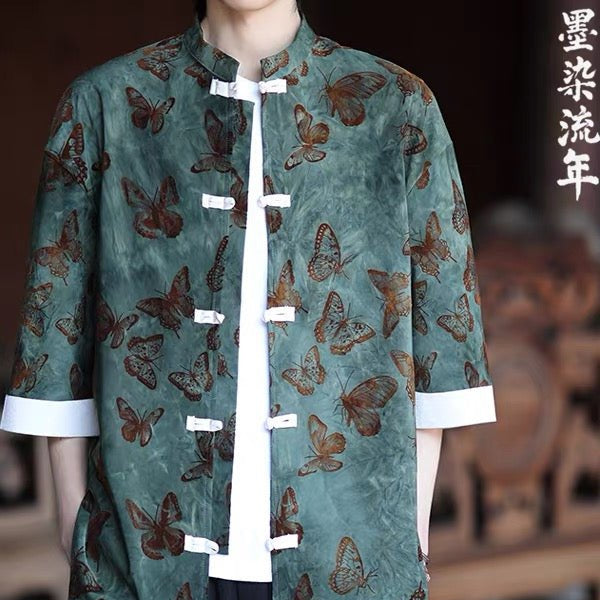 tang suit male hanfu men's clothes-Jianxi Hanfu