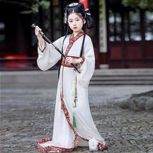Children's Hanfu Warring State Rope Zhanguopao - Jianxi Hanfu