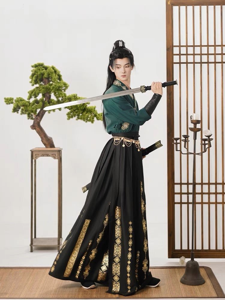 Chinese Costume Wuxia Hanfu Xuan Ce - Jianxi Hanfu