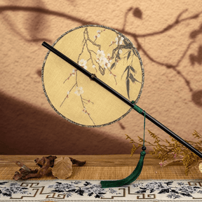 Round folding fans hand fans -Jianxi Hanfu