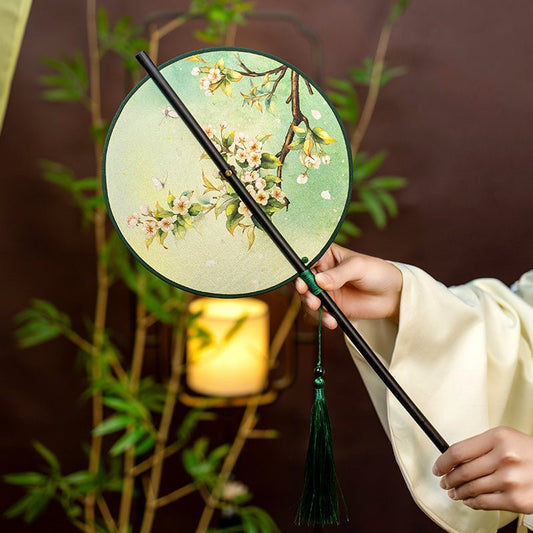 Chinese folding fan hanfu dress-Jianxi Hanfu