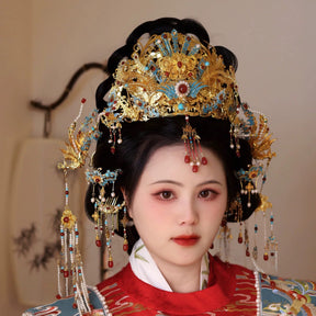 chinese style women's wedding accessories hairpin - Jianxi Hanfu
