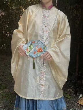 Chinese costume embroidered purse - Jianxi Hanfu