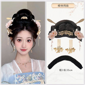 chinese women's hanfu fake hair  - Jianxi Hanfu
