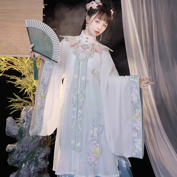 Chinese Hanfu long shirt Summer Dress - Jianxi Hanfu