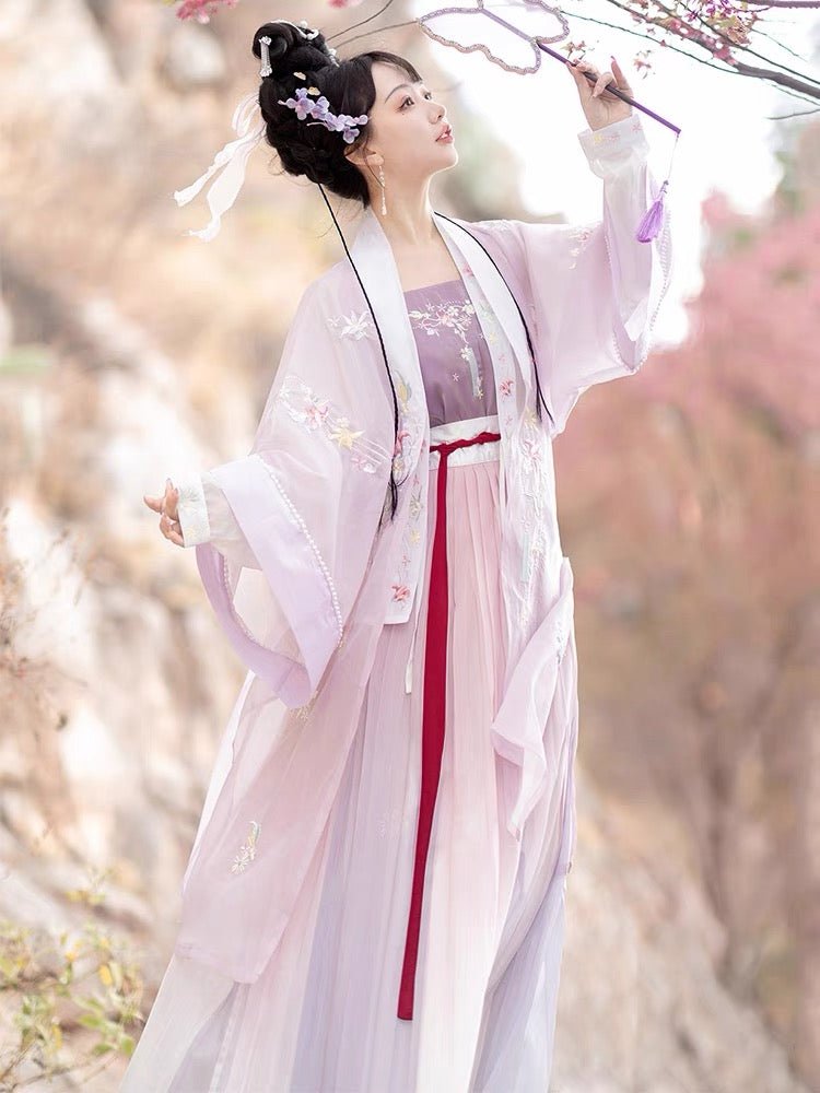 Chinese Hanfu Song Dynasty Summer Dress - Chang Ming Lv - Jianxi Hanfu