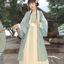 Chinese Hanfu Song Dynasty Summer Dress - Chang Ming Lv - Jianxi Hanfu