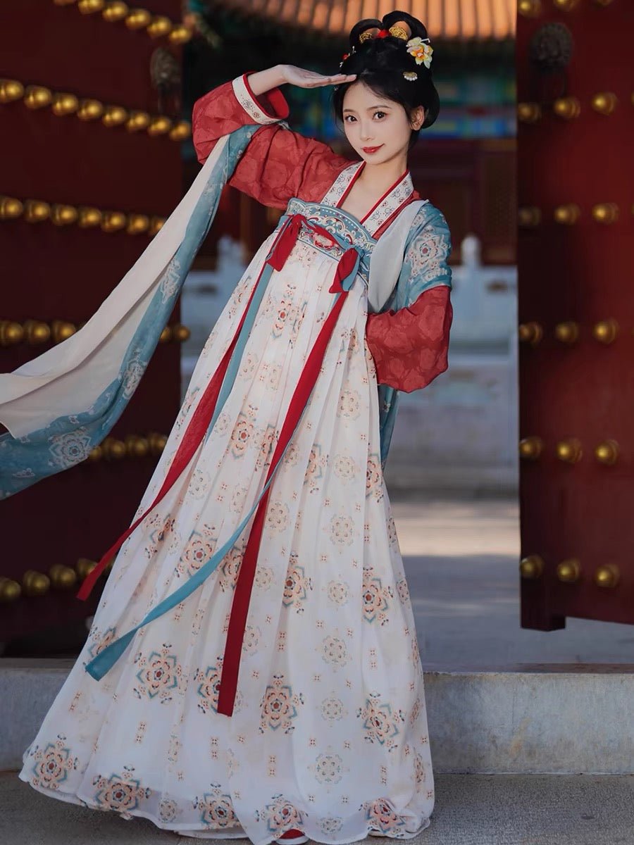 Chinese Hanfu Tang Dynasty Summer Ruqun - Jianxi Hanfu