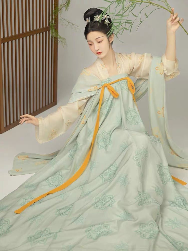 Chinese Hanfu Tang Dynasty Summer Ruqun - Yi Chang An - Jianxi Hanfu