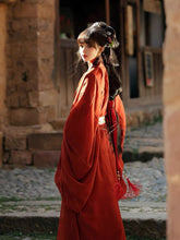 Chinese Hanfu Warring State Robe Zhiju - Jianxi Hanfu