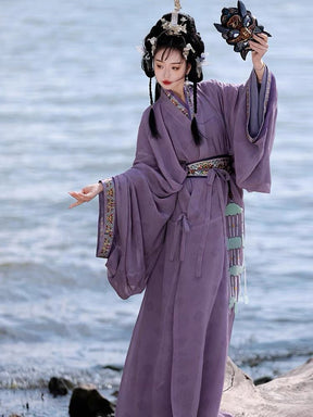 Chinese Hanfu Warring State Robe Zhiju - Jianxi Hanfu